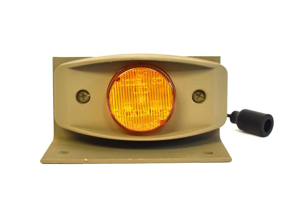 Marker Light With Bracket LED Amber 12V 24V Common Application